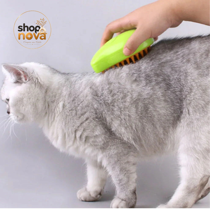 Cepillo de vapor 3 en 1 para mascota